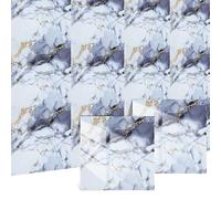 Ipetboom Azulejos Autoadhesivos de Diseño Mármol 30X30 CM 40 Piezas Paneles Impermeables para Cocina y Baño Protector contra Salpicaduras Renovación Fácil y Rápida de Paredes