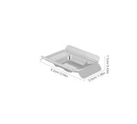 Ipetboom Bandeja para Inclusión de Muestras de Tejido Base Metálica de Acero Inoxidable 24X24X7 MM 10 Unidades Soporte para Cera Fundida Laboratorio de Histología y Patología