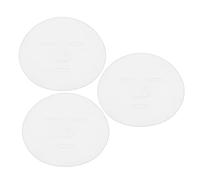 Ipetboom Bandejas Para Máscaras De Barro De Silicona 3 Unidades Flexibles Blancas Reusable Para Mujeres Uso Doméstico y Profesional