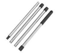 Ipetboom Barra de Acero Inoxidable para Fregona Poste de Secciones Resistente la Oxidación Compatible con Cabezales de Escoba y Mopas Recambio Duradero para y Limpieza