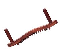 Ipetboom Barra De Masaje Gua Sha Para Músculos Raspador Muscular Rodillo De Seis Músculos Masajeador De Muslos De Madera Varilla De Masaje Barra Raspadora De Pies Herramienta De
