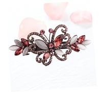 Ipetboom Barretas para el cabello hair clips orquillas hair bow hair pin hair topper dama chicas elegante salón de baile Pinzas para el pelo de accesorios sombreros de fiesta