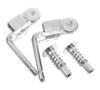 Ipetboom Bisagra Ajustable para Reposacabezas de Sofá Manguito de Aleación de 105 MM Kit de 2 Piezas para Muebles Mecanismo Multiposición para Sofá Cama Accesorio de Herrajes para