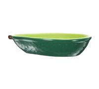 Ipetboom Bol de Cerámica con Diseño de Aguacate Cuenco Resistente para Aperitivos Ensaladas y Postres para Hogar y Restauración Fácil de Limpiar Reutilizable