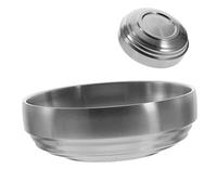 Ipetboom Bol de Ensalada Inoxidable de Doble Capa Tazón de Grande y Práctico para Frutas Postres y Aperitivos para Cocina y Servicio Casa