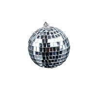Ipetboom Bola de Espejos Reflectante de Plateada para Fiestas Bailes y Decoración de Festivales de Música Bola de Discoteca para Eventos Nocturnos