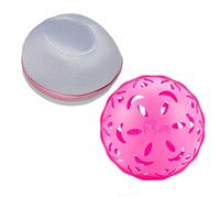 Ipetboom Bolas de Lavandería para Lavadora y Sujetadores 2 Piezas Antienredos de Polipropileno Partículas de Cerámica para Ropa Delicada Lavado Eficaz en Hogar y Cuidado Textil