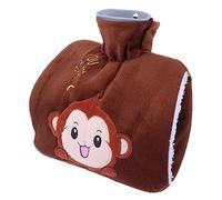 Ipetboom Bolsa de Agua Caliente Encantadora de Felpa Portátil con Funda Cálida Calentador de Manos Gran Obsequio para Mujeres y Niñas