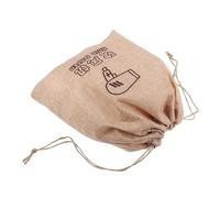 Ipetboom Bolsa de Almacenaje para Secador de Pelo de Tela Amarilla de 30x26 Cm Cordón Ajustable, Bolsa de Viaje Anti Polvo para Secadores, Organizador Portátil para Cuidado del Cabello