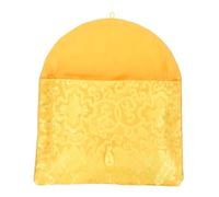 Ipetboom Bolsa de Escrituras con Bordado Bolsa de Almacenamiento de Documentos de Seda Cierre de Nudo Estilo Chino para Copiar Textos Sagrados