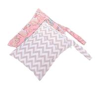 Ipetboom Bolsa Delicada Para Menstruación Porta Toallas Sanitarias Compacto Reutilizable Cremallera 2 Piezas