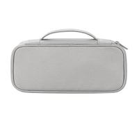 Ipetboom Bolsa Organizadora Electrónica de Viaje Grande Estuche Organizador de Accesorios Digitales Separadores Extraíbles Color Gris Elegante Práctico para Cables Cargadores y Discos