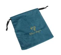 Ipetboom Bolsa Protectora para Secador De Pelo Portátil Azul 1 Unidad Tamaño 22x25 Cm con Cordón Ajustable para Viaje y Gimnasio