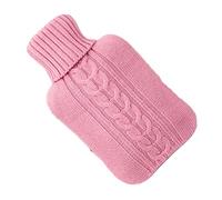 Ipetboom Bolsas de Agua Caliente Funda de Punto Premium Rosa para Bolsas de Agua Caliente Casa