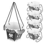 Ipetboom Bolsas Hexagonales Para 5 Piezas Decoraciones Para Cementerios Conveniente Para Funerales y Cultos