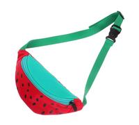Ipetboom Bolso Bandolera con Forma De Sandía, Bonito Bolso De Hombro De Fruta, Pequeño Bolso Bandolera De Nailon, Monedero, Mochila De Cintura para Mujeres Y Niñas.