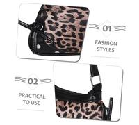 Ipetboom Bolso de Hombro con Estampado de y Lazo Elegante Bolso de Mano Duradero para Mujer Accesorio Funcional para Casual Social y Trabajo Diseño Resistente y