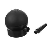 Ipetboom Boquilla De Fibra Para Crecimiento Del Cabello Spray Voluminizador Negro Aplicador De Polvo Aerosol