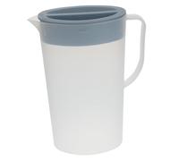 Ipetboom Botella De Agua Fría Pequeña Pajita Jarra Grande Con Aislamiento Jarra Para Tetera Para Agua Fría Tetera Con Tapa Tetera De Plástico Azul Pp Reutilizable