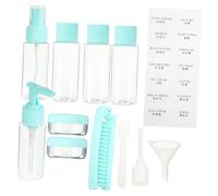 Ipetboom Botella De Maquillaje Pequeña y Portátil Kit De Viaje Con Botella Spray Recargable y Vacía De Spray De Viaje Con Peine Para Maquillaje y Perfume