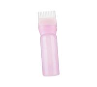 Ipetboom botella de tinte para el cabello con peine pink dispensador esponja engrasar jarabe limpiador teñir neblina rociar tinte para el cabello en botella aplicador de estilo rosa