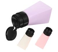 Ipetboom Botellas para Quitaesmalte 3 Piezas 150Ml Macaron Dispensadores de a Presión Portátiles para Manicura