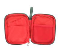 Ipetboom Botiquín de Primeros Auxilios Mini Bolsa de Medicina Portátil Hogar Bolsa de Enfermería de Viaje Cremallera para Emergencias Familiares