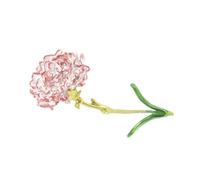 Ipetboom Broche De Clavel Cuerpo Floral Pines De Solapa Pines Lindos Oro Flor En El Ojal Broche Para Mujer Alfiler Broches Para Mujer Ropa y Accesorios Rosa Aleación