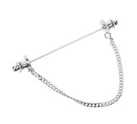 Ipetboom Broche De Ropa Con Cadena Alfiler De Cuello Decorativo Alfiler Para Hombre