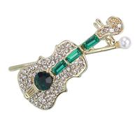 Ipetboom Broche de Violín Elegante para Mujer Alfiler Musical de Joyería Accesorio de Moda Único para Aniversario Fiesta o Graduación Diseño Clásico