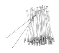 Ipetboom Broche Largo de Cobre 40 Piezas, Imperdibles para Ropa de Mujer, Accesorios DIY Seguros, Alfileres de 90 Mm para Vestidos y Solapas, Creativos y Resistentes para Manualidades