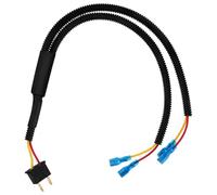 Ipetboom Cable Divisor de Bocina de Coche 6,3 Mm 1 a 2, Extensores de Cable Núcleo de Cobre para Conexión Estable y Actualización de Sistema de Bocinas, Kit de Cableado Auxiliar