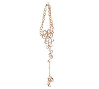 Ipetboom Cadena De Tobillo Hueco Playa Chicas Accesorios Pulseras De Tobillo Para Mujer Delicado Cadena De Pie De De Imitación Verano Cadenas Dorado Aleación