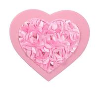 Ipetboom Caja de Embalaje para San Valentín Forma de Corazón Tamaño Mediano 23X21X9 CM Color Rosa Caja de Papel para Bombones Flores y Chocolates Adecuado para Regalos Románticos y