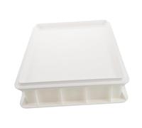 Ipetboom Caja de Fermentación para Masa de Pizza Apilable con Tapa para Almacenamiento de Masa Cocinas Comerciales y Mantiene la y Espacio
