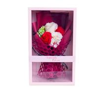 Ipetboom Caja De Flores De Jabón Rosas De Jabón Artificiales Ideal Para San Valentín