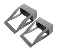 Ipetboom Caja de Flores Portátil de Papel Gris Asas Set de 2 Unidades para Envolver Flores y Regalos Caja de Almacenamiento Práctica para Regalos en Día del Maestro San Valentín y Madre