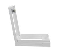 Ipetboom Caja de Interruptor Tipo 86 Blanca Cerradura Autoblocante Resistente Intemperie de ABS Duradero para Estación de Conmutación y Protección de Enchufes Eléctricos en Interiores y