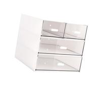 Ipetboom Caja De Maquillaje Con Cajón Organizador De Pp Para Estudiantes Tocador 1 Ud