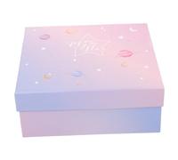 Ipetboom Caja De Obsequio De Cumpleaños Multiusos Elegante y Reutilizable Para Envolver Regalos Para Vales Cajas Para Paquetes De Obsequio Tapa Para De Cumpleaños