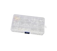 Ipetboom Caja de Reparación de Almohadillas Nasales Almohadillas Nasales de Pvc Antideslizantes Herramienta para Reparar Gafas Accesorios para Gafas Uso el Hogar