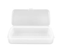 Ipetboom Caja Esterilizadora para Herramientas de Uñas Diseño Transparente con Doble Capa y Bandeja Extraíble para con Almacenamiento Portátil para Salones y Profesional