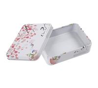 Ipetboom Caja Metálica de Almacenamiento Decorativa con Tapa para Joyas y Accesorios Diseño Compacto y Seguro para Embalaje de Regalos y Organización Diaria