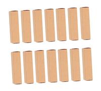 Ipetboom Cajas de Papel para Pintalabios y Bálsamo Labial, 50 Unidades, Color Kraft, Tamaño 2x2x8.5 Cm, Embalaje para Cosméticos, Cajas para Manualidades y Regalos, Uso Práctico y Portátil