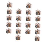 Ipetboom Cajas de Papel para Regalos Boda 20 Piezas Caja Dorada Brújula Colgante y Cordón Decorativo para Embalaje de Dulces Invitados Eventos y Fiestas