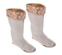 Ipetboom Calcetines Térmicos para Botas de Lluvia Forro Polar Altos 32 CM Talla S 36-37 Calcetines Cálidos para Clima Frío E Invierno Forros Térmicos para Actividades al Aire Libre