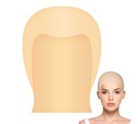 Ipetboom Calva De Látex Para Peluca Accesorio De Maquillaje Para Disfraz De Monje Adulto Duradero y Realista