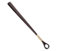 Ipetboom Calzador de Madera de Haya Portátil para Hombre y Mujer, Calzador Largo Ergonómico Color Vino Tinto, Accesorio Práctico para Botas y Calzado Casual, Uso Cómodo para Adultos