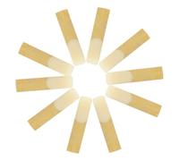 Ipetboom Cañas para Saxofón Tenor 10 Piezas Dureza 2.5, Accesorios para Instrumentos Musicales, Partes de Saxo Tenor, Cañas Tradicionales para Saxofón, Uso Profesional Principiantes