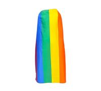 Ipetboom Capa Arcoíris para Fiesta Gay Lgbt, Tela Ligera Multicolor, 1 Pieza, Accesorio Decorativo para Disfraces y Celebraciones de Orgullo, Adecuado para Eventos y Desfiles